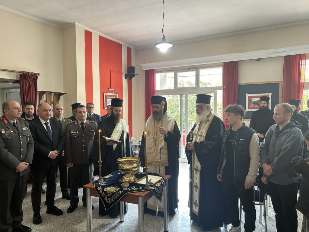 Τελέσθηκε ο Αγιασμός της έκθεσης «Οι Άγιοι Άγγελοι της Φλώρινας» από τον Μητροπολίτη Φλωρίνης