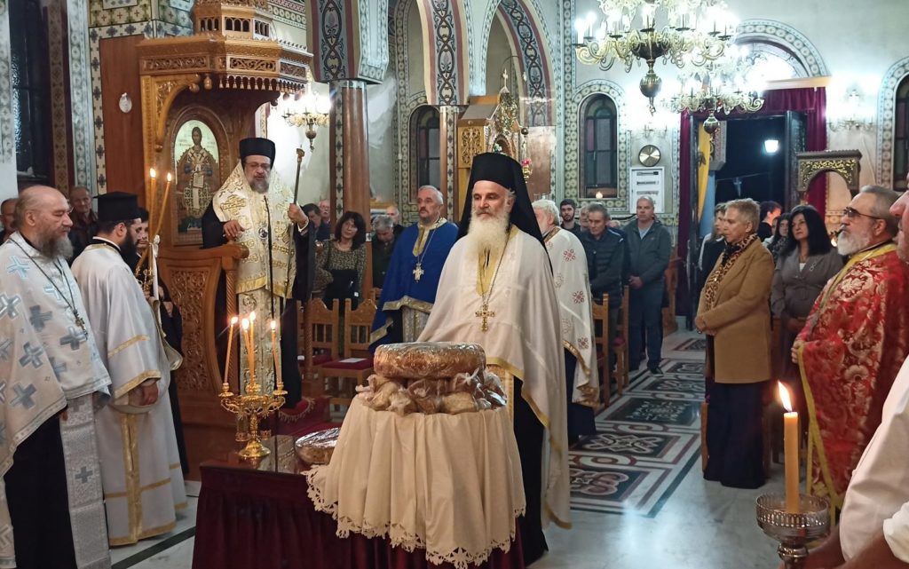 Ο Εσπερινός των Ταξιαρχών στην Ιερά Μητρόπολη Μεσσηνίας