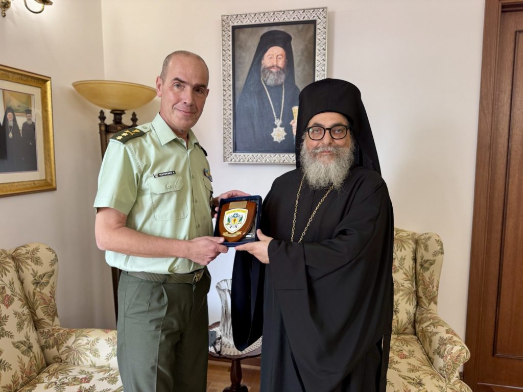 Ο Επίσκοπος Μελβούρνης Κυριακός υποδέχθηκε αντιπροσωπεία της Στρατιωτικής Σχολής Ευελπίδων