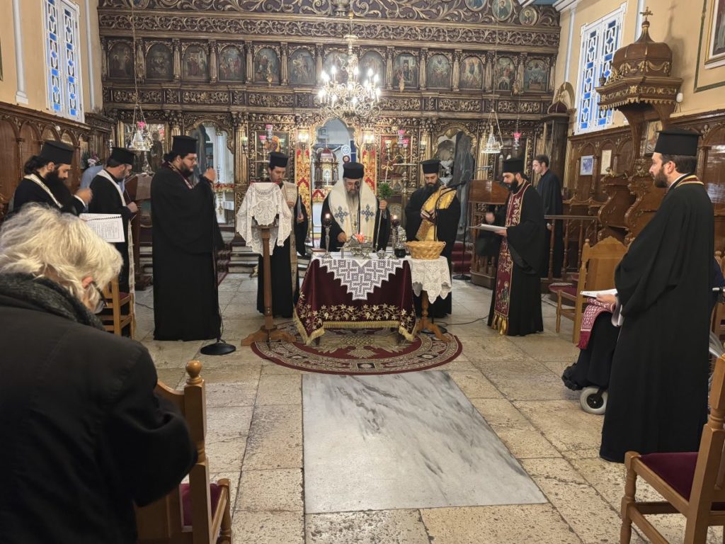 Το Μυστήριο του Ιερού Ευχελαίου στον Ιερό Ενοριακό Ναό Αγίων Αναργύρων Κοσμά και Δαμιανού Λευκάδος