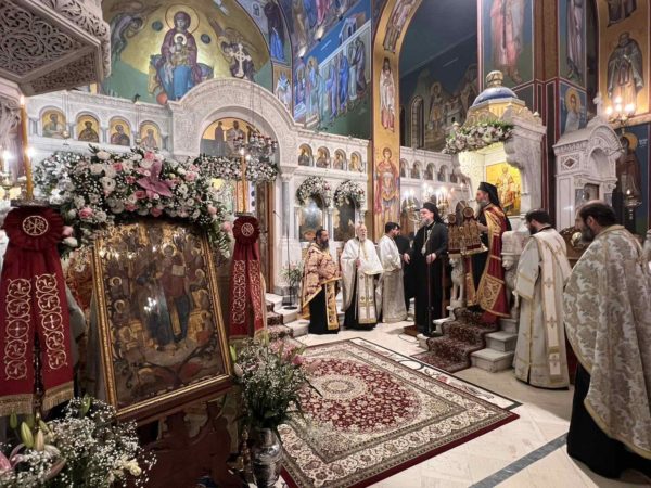 Πανηγυρικός Εσπερινός Αγίων Αναργύρων στη Ν. Ιωνία