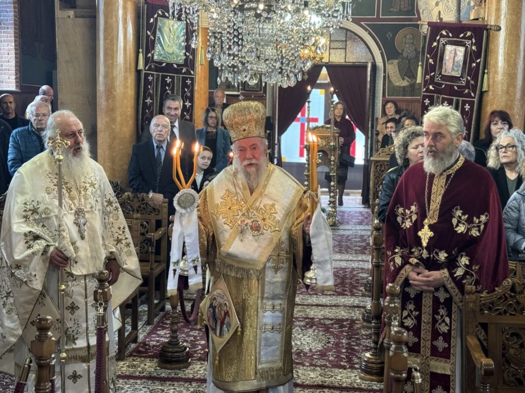 Η εορτή των Παμμεγίστων Ταξιαρχών στο Χρυσόκαστρο Παγγαίου