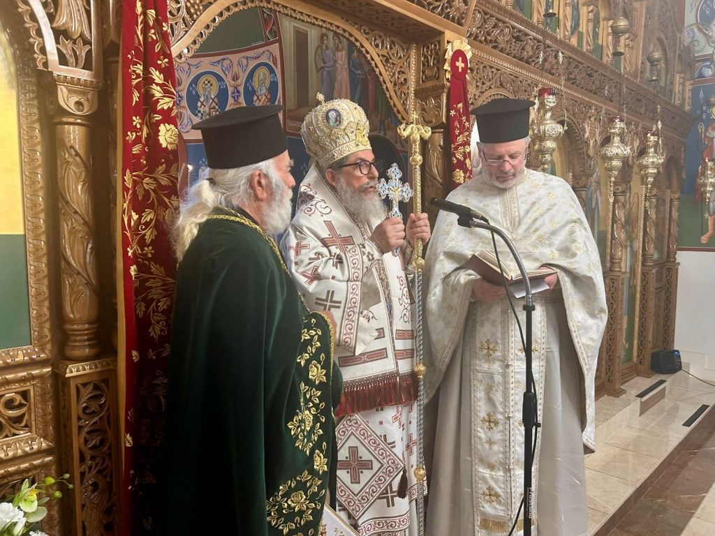 Ο Επίσκοπος Μελβούρνης στην Ενορία Αγίων Θεοφανείων Frankston για την εορτή του Αγίου Ματθαίου