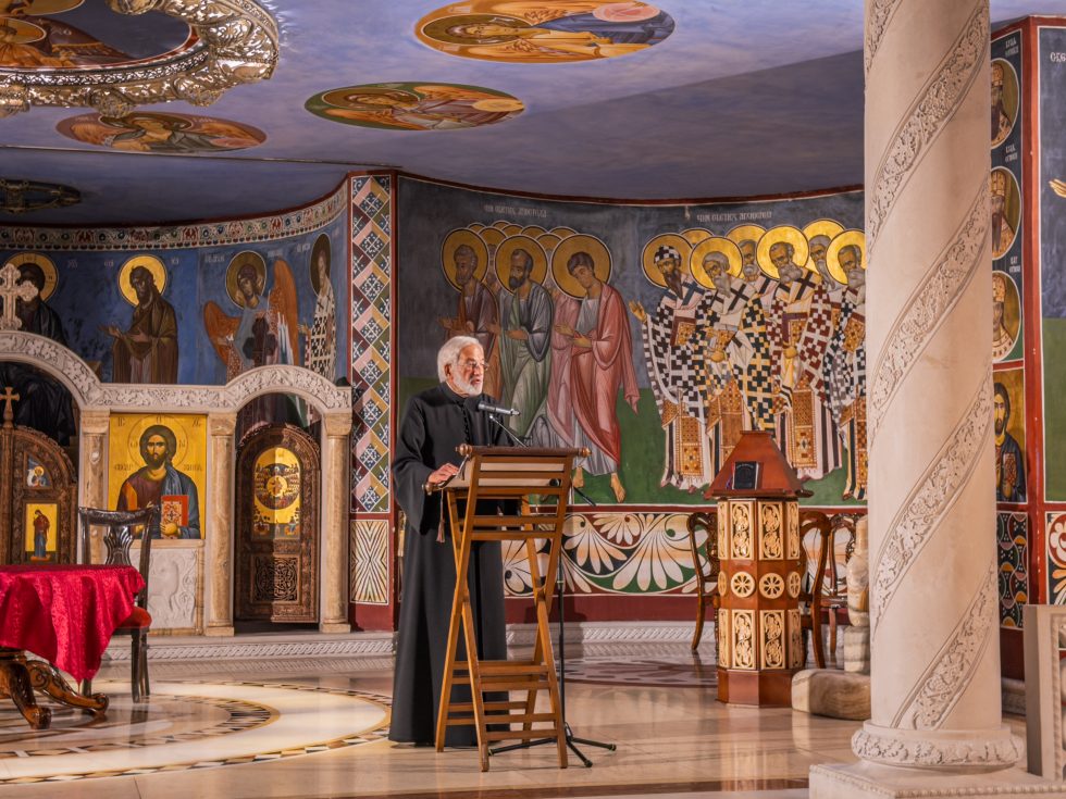 Отац Милош Весин одржао предавање у Саборном храму Христовог Васкрсења у Подгорици