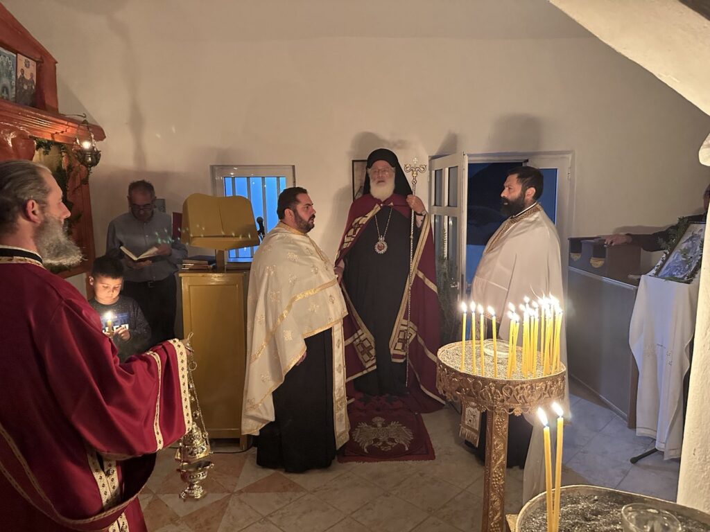 Εσπερινός επί τη εορτή της Ανακομιδής των Ιερών Λειψάνων του Αγίου Γεωργίου στα Κάτω Καστελλιανά