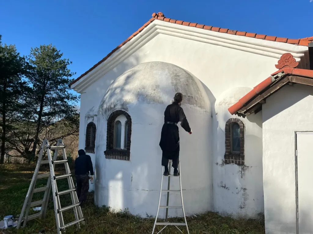 Νότια Κορέα: Εθελοντική εργασία στην Ιερά Μονή του Αγίου Ανδρέα του Πρωτοκλήτου στο Yanggu