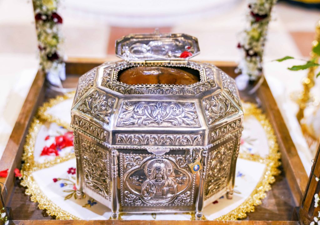 Η Τιμία Κάρα του Αγίου Μεγαλομάρτυρος και Ιαματικού Παντελεήμονος στον Ιερό Ναό Αγίου Παντελεήμονος Ιλισσού