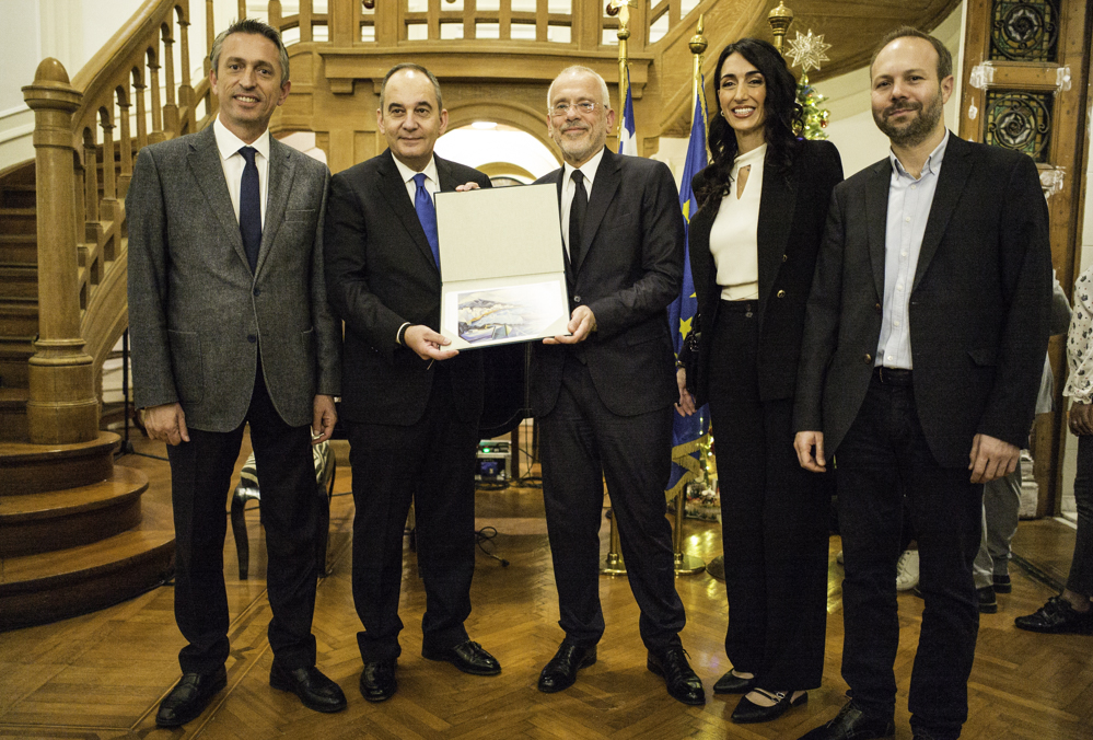 Βραδιά υψηλών προσκεκλημένων στην Πρεσβευτική Κατοικία στο Κάιρο