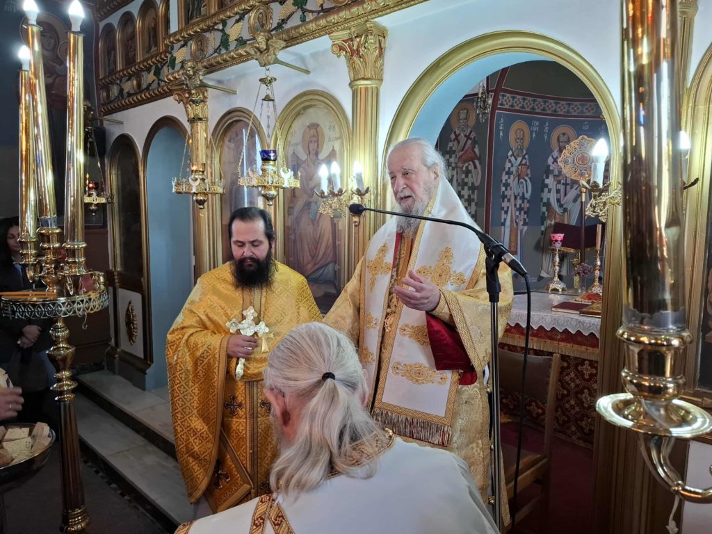 Αρχιερατική Θεία Λειτουργία στον Ι.Ν. Αγίας Παρασκευής στο Πυργί – Αυλωναρίου