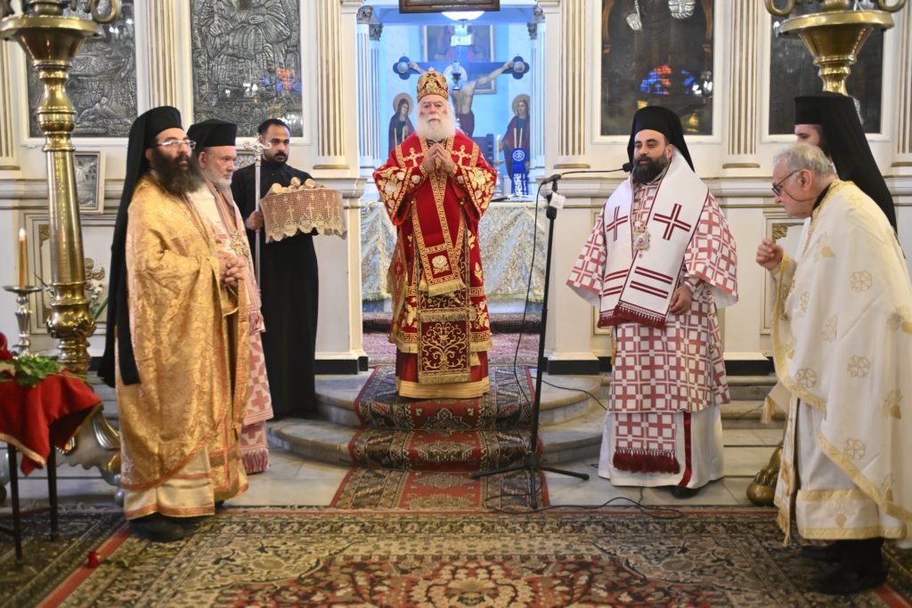 Εορτή των Αγίων Ματθαίου και Ιερομάρτυρος Φιλουμένου στο Πατριαρχείο Αλεξανδρείας