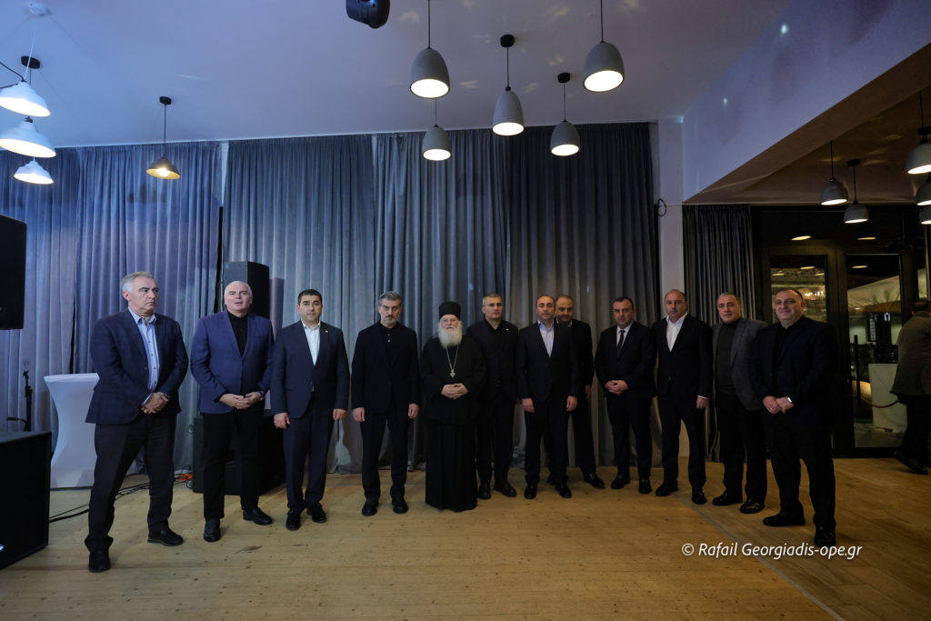 Ο Πρόεδρος της Δημοκρατίας της Γεωργίας υποδέχθηκε τον Γέροντα Εφραίμ