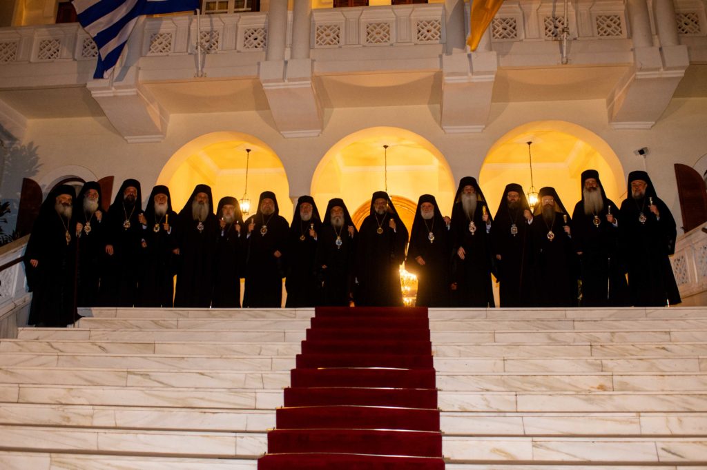 Εσπερινός των ονομαστηρίων του Μητροπολίτου Μεσσηνίας Χρυσοστόμου