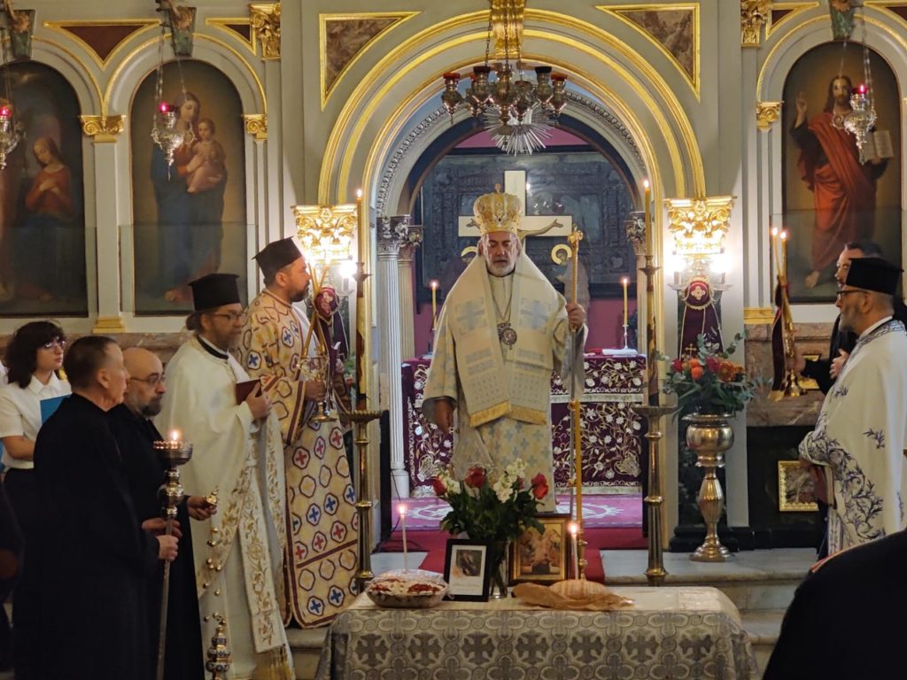Pastoral Visit of His Eminence Archbishop Nikitas to the Annunciation Church, Manchester