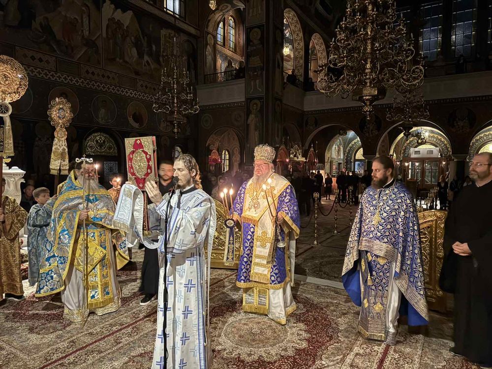 Ιερά Αγρύπνια για την Εορτή των Εισοδίων της Θεοτόκου στον Ι. Μ. Ν. Αγίου Αχιλλίου Λαρίσης