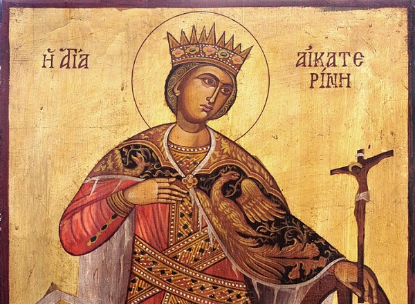 25 Νοεμβρίου: Εορτάζει η Αγία Αικατερίνη
