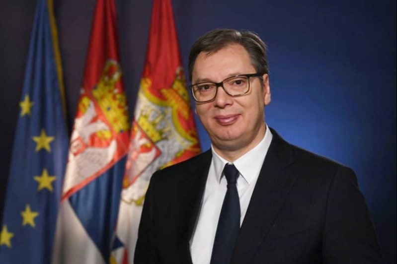 Президент Сербии Александр Вучич поздравил Святейшего Патриарха Кирилла с днем рождения