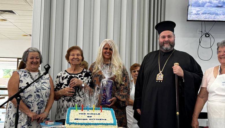 Ο Επίσκοπος Βρισβάνης στον εορτασμό της 28ης επετείου ιδρύσεως του Κύκλου Ηλικιωμένων Mt Gravatt