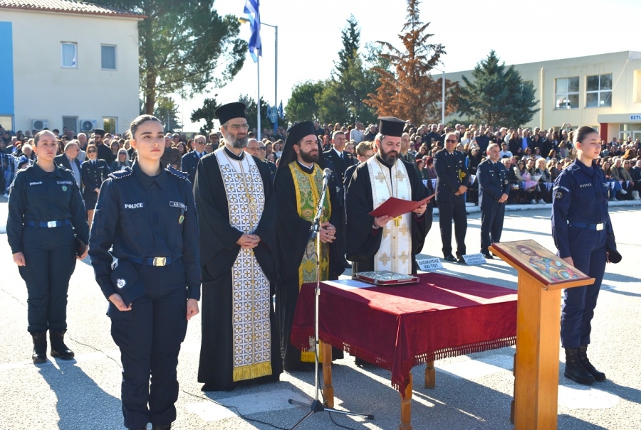 Ορκωμοσία Δόκιμων Αστυφυλάκων στην Κομοτηνή
