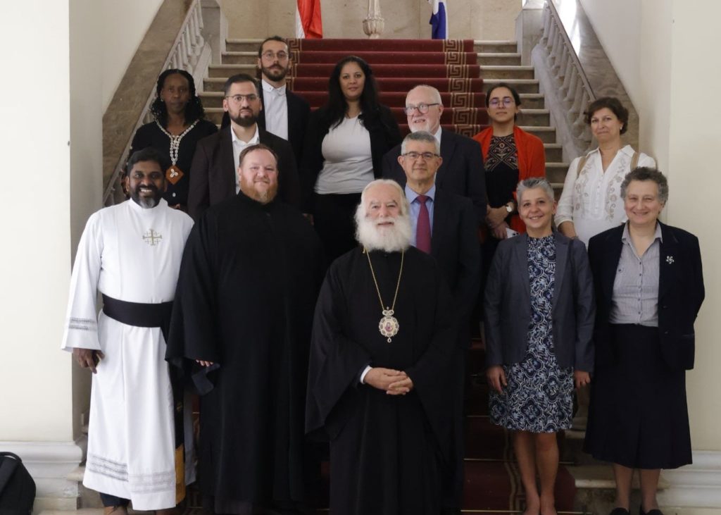 Patriarch of Alexandria welcomes Delegation from the Hellenic Bible Society