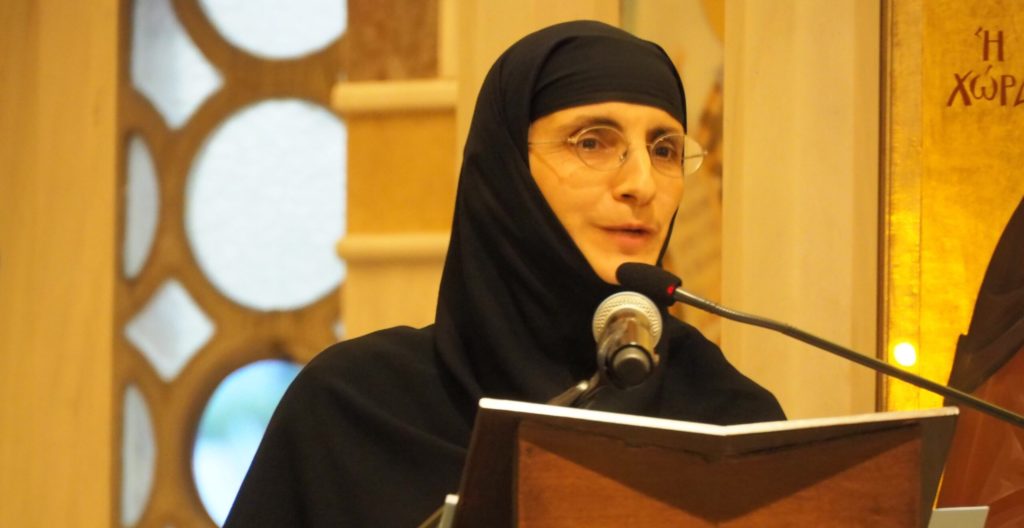 Στον Βόλο η Ηγουμένη Φιλοθέη της Μονής των Βρυούλων