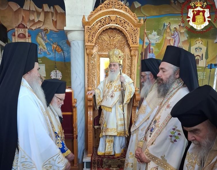 Ο Μητροπολίτης Φλωρίνης Ειρηναίος στους Αγίους Τόπους