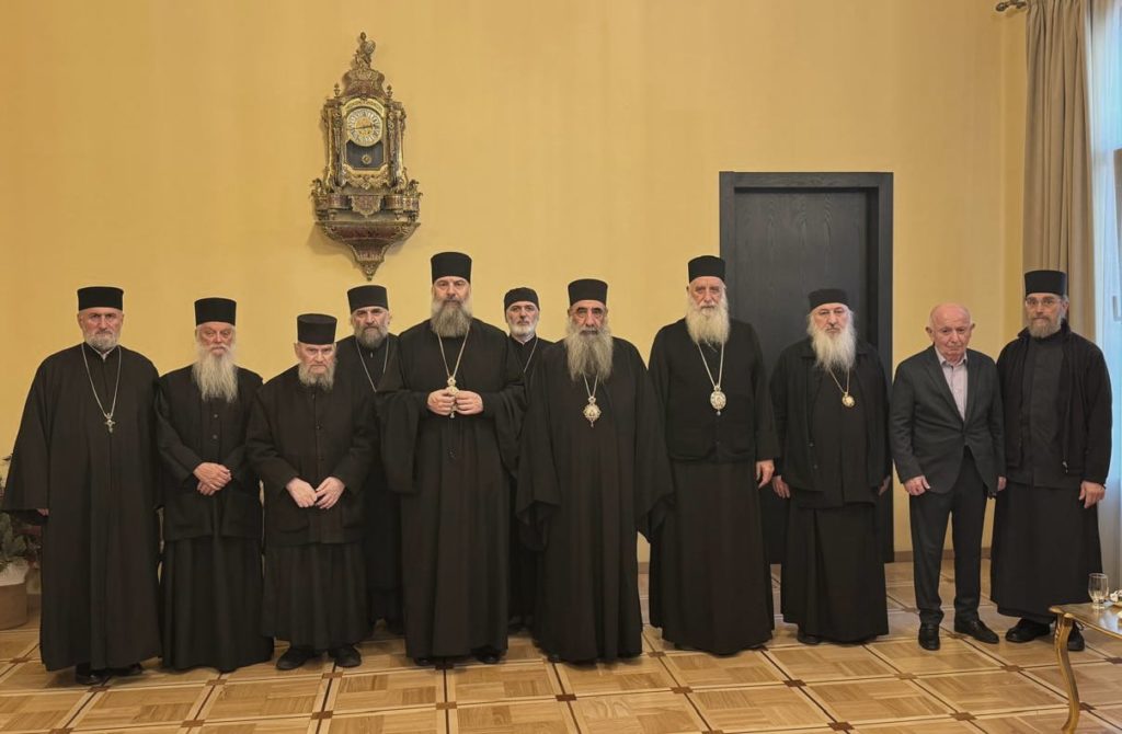 Delegation of the Holy Monastery of Great Lavra visits the Patriarchate of Georgia