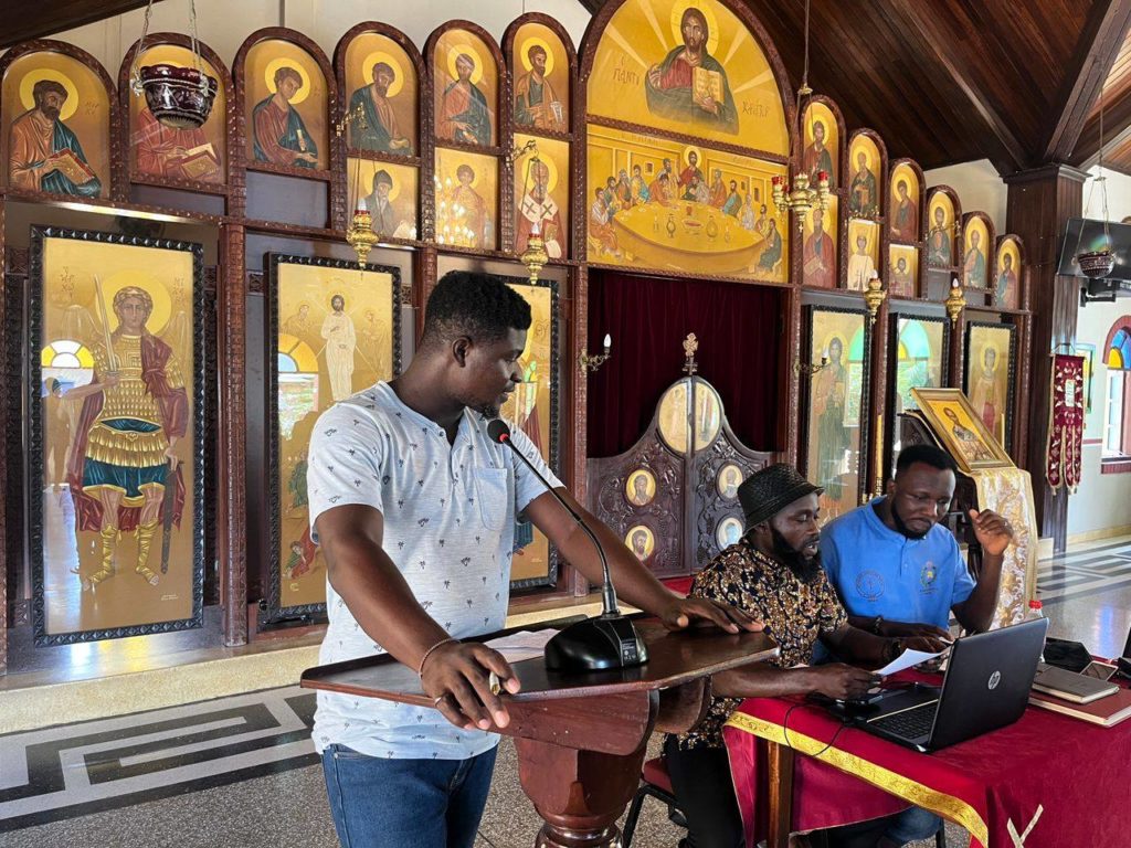 Συνάντηση εκπροσώπων “Συνδέσμου Ορθόδοξης Νεολαίας” Γκάνας