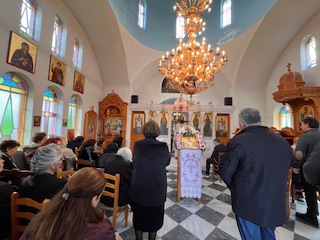 Με λαμπρότητα εορτάστηκε η πανήγυρη του Αγίου Νεκταρίου στον Αγιόκαμπο Βορείου Ευβοίας