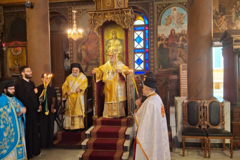 Εορτασμός της μνήμης του Αγίου Νεκταρίου στο Κάιρο