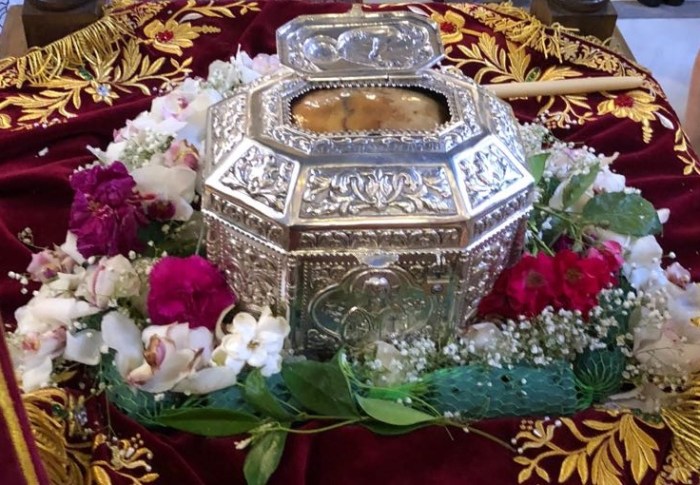 Υποδοχή της Τιμίας Κάρας του Αγίου Παντελεήμονος του Ιαματικού στον Ι.Ν. Αγίου Παντελεήμονος Ιλισσού