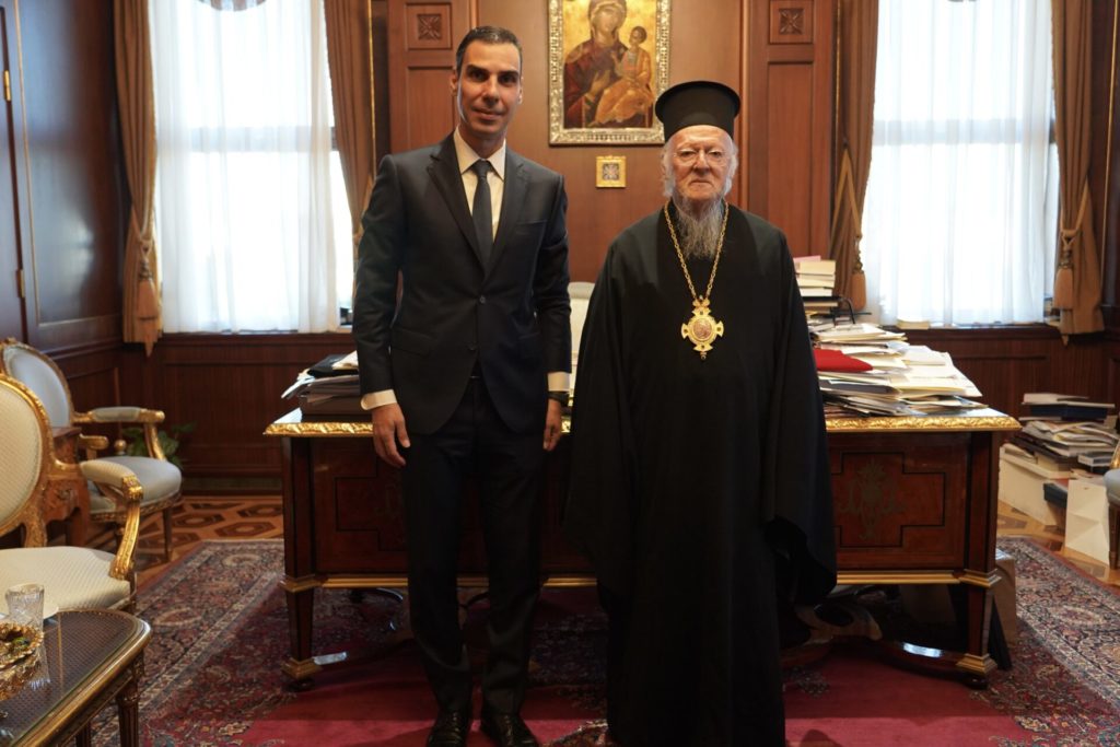 Ο Υφυπουργός Υγείας της Ελλάδος στο Οικουμενικό Πατριαρχείο