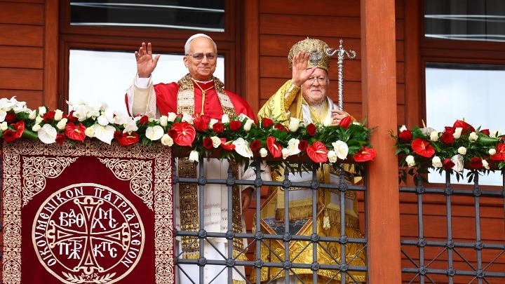 Φανάρι: Μήνυμα ειρήνης από Οικουμενικό Πατριάρχη και Πάπα Ρώμης Λέοντα ΙΔ’