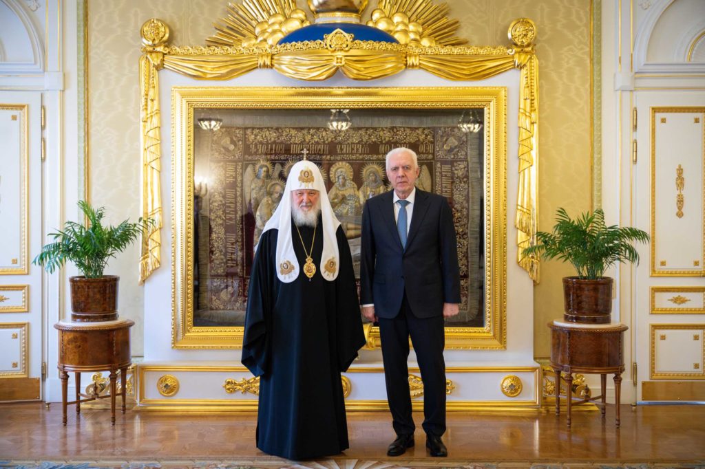 Συνάντηση Πατριάρχη Μόσχας με τον νέο Γενικό Εισαγγελέα της Ρωσικής Ομοσπονδίας