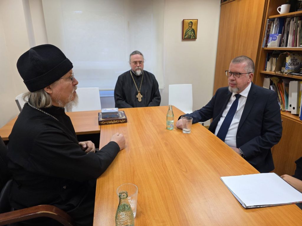Управляющий Западноевропейским экзархатом встретился с послом России в Испании