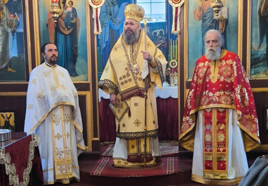 Ο Μητροπολίτης Ειρηναίος στον Λευκώνα Πρεσπών