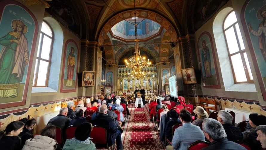 Sfântul Sofronie de Vrața omagiat la Chirnogi de clerici și oameni de cultură români și bulgari