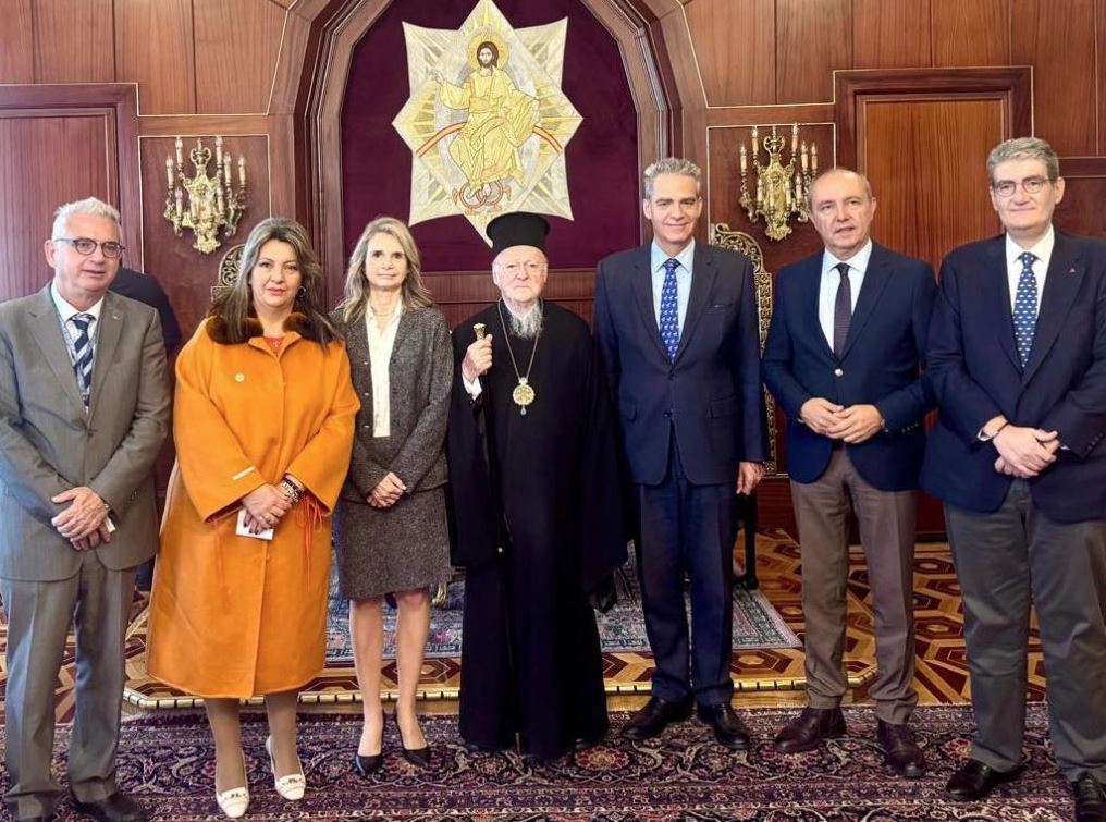 Ο Οικουμενικός Πατριάρχης υποδέχθηκε Έλληνες βουλευτές στο Φανάρι