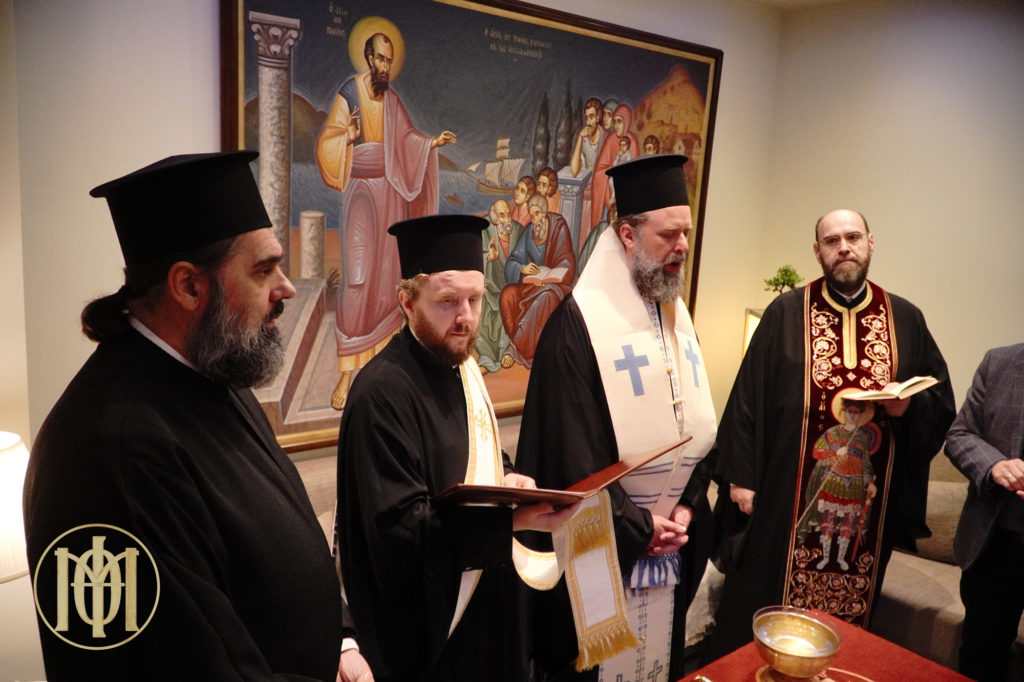 Αγιασμός έναρξης δραστηριοτήτων στην Χριστιανική Καταφυγή Νέων