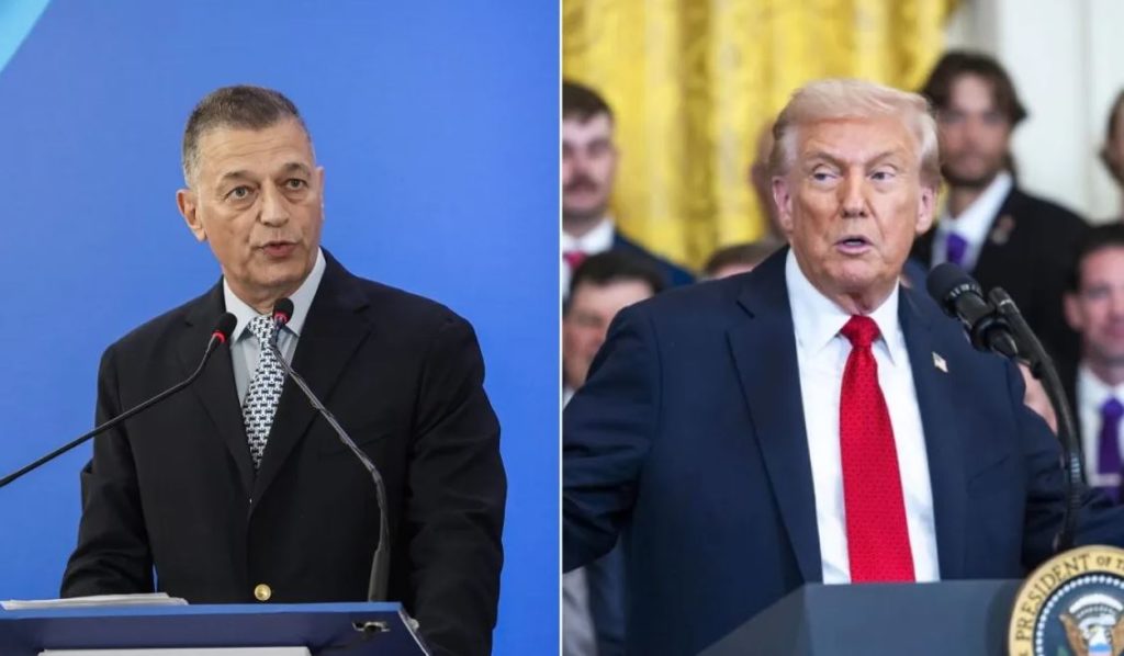 Επίσημη πρόσκληση Αλκιβιάδη Στεφανή στον Ντόναλντ Τραμπ να επισκεφθεί το Άγιον Όρος