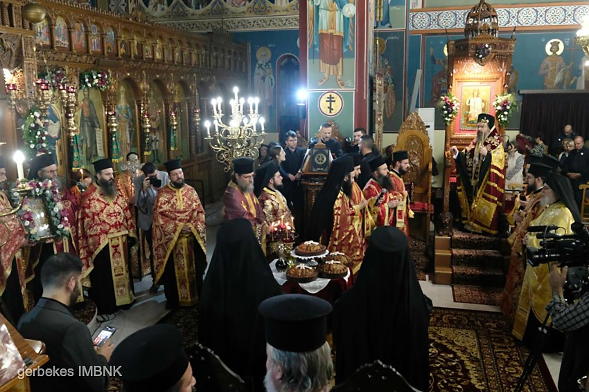 Πολυαρχιερατικός Εσπερινός των Αγ. Πεντεκαίδεκα Μαρτύρων Τιβεριουπόλεως στο Κιλκίς