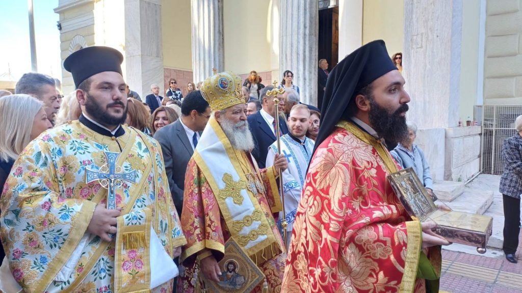 Οι Υδραίοι του Πειραιά τίμησαν τον Άγιο Νεομάρτυρα Κωνσταντίνο