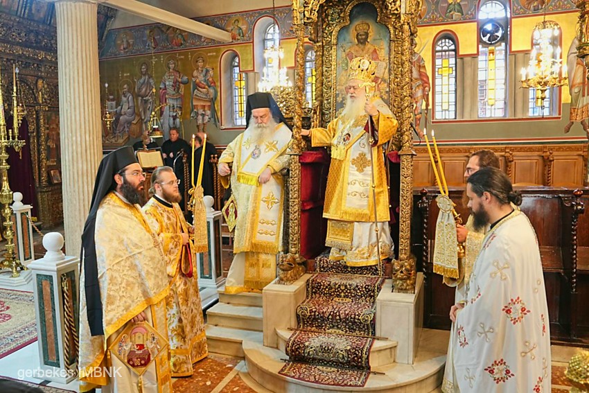 Αρχιερατικό συλλείτουργο στον Μητροπολιτικό Ναό Αγίων και Πρωτοκορυφαίων Αποστόλων Πέτρου και Παύλου Βεροίας