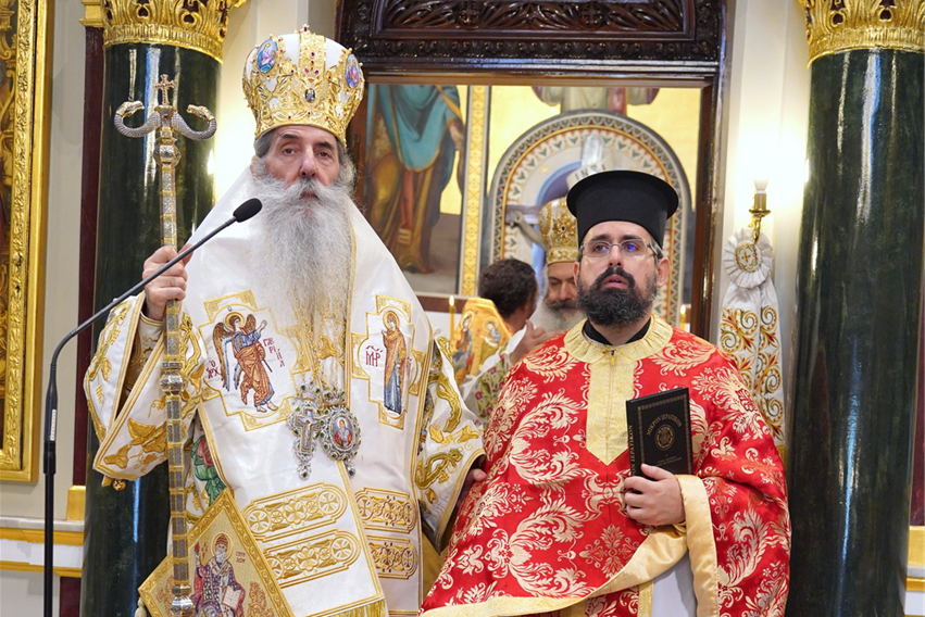 Η ανάμνηση του εν Κερκύρα θαύματος του Αγίου Σπυρίδωνος στην Ι. Μητρόπολη Πειραιώς – Εις Πρεσβύτερον Χειροτονία