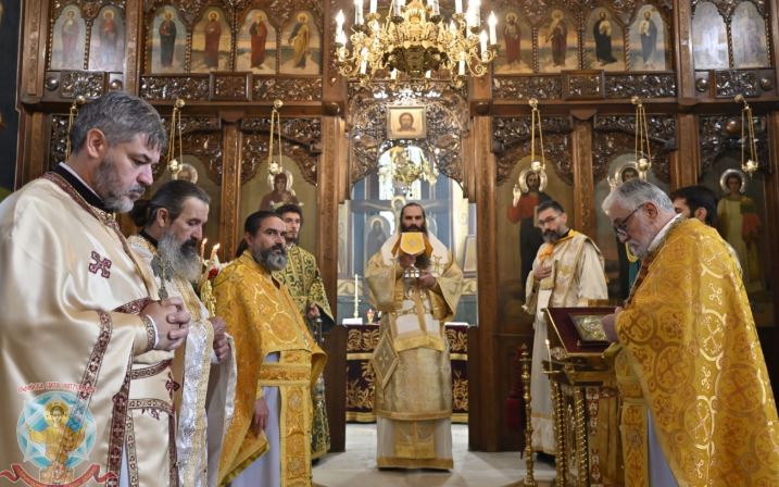 Архиерейска литургия в чест на св. Гавриил Ургебадзе в столичния храм „Св. Николай“, кв. „Връбница“