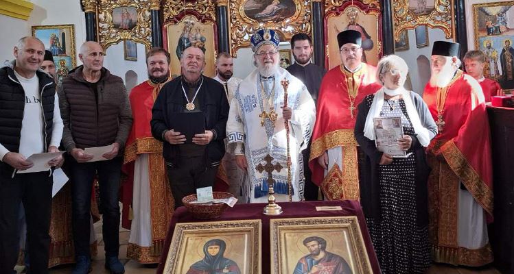 Манастир Свете мати Ангелине у Купинову свечано прославио свог заштитника