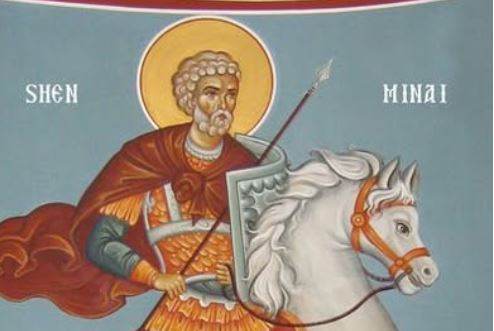 Dëshmor i madh Minai. Dëshmorët Viktori, Vincenti, Stefanidha. Oshënar Theodhor Studiti