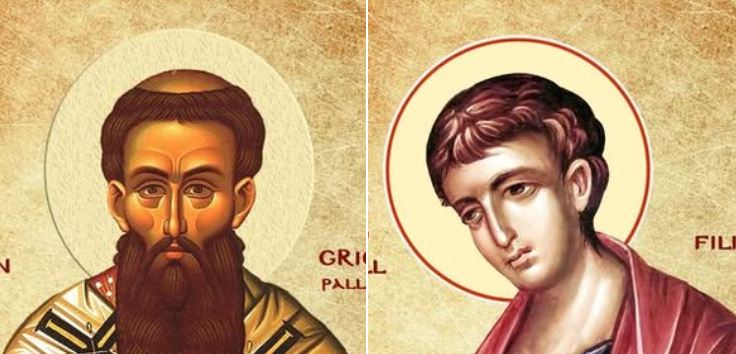 Apostull Filipi. Oshënar Grigor Pallamai. Dëshmor i ri Konstandini nga Hidra