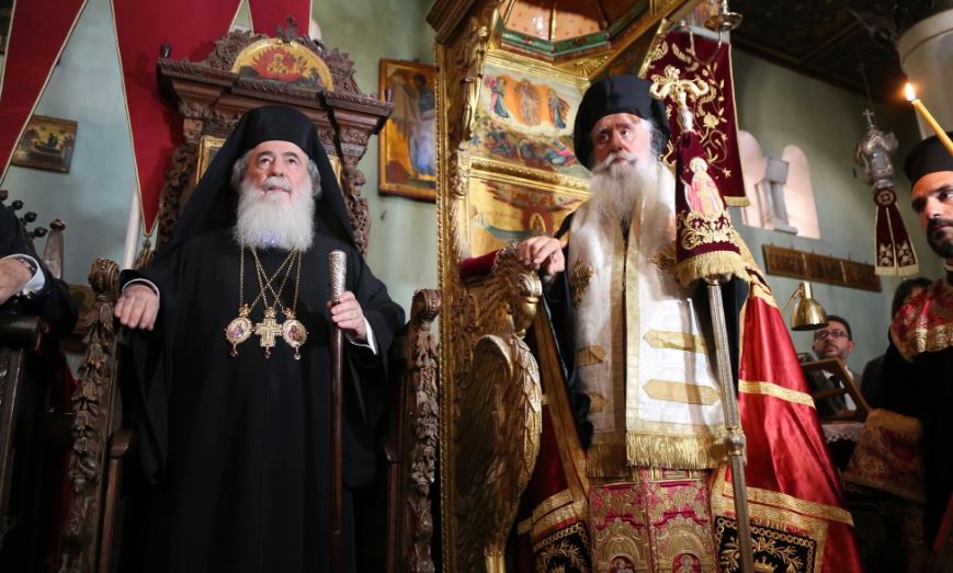 Statement regarding the Enthronement of His Eminence Archbishop Symeon of Sinai, Pharan, and Raitho
