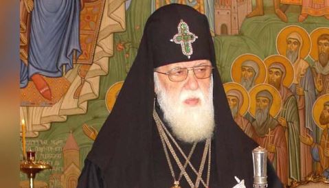 სრულიად საქართველოს კათოლიკოს-პატრიარქის მილოცვა იერუსალიმისა და სრულიად პალესტინის პატრიარქს