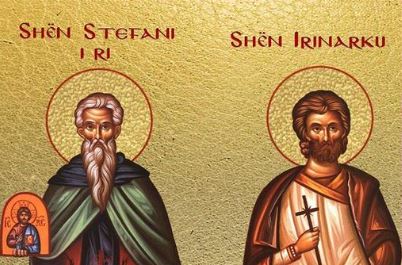 Omologjet Stefani i ri. Dëshmorët Irinarku, Komasi, Etimasi, Eliani